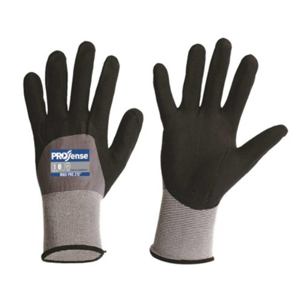 Picture of NPNHB (SIZE) - MAXIPRO PU/NITRILE 3/4 DIP ON NYLON/LYCRA LINER